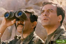 عکس | تونل زمان؛ «فرامرز قریبیان، رضا رویگری و عبدالرضا اکبری» در پشت صحنه فیلم جنگی کانی مانگا؛ ۳۸ سال پیش