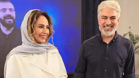 (ویدئو) پایان شایعات جدایی مهدی پاکدل و رعنا آزادی‌ور