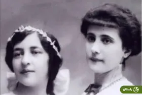 عکس | تونل زمان؛ «حاجب خانم» نوه فتحعلی شاه قاجار در آتلیه‌ای در پاریس؛ سال ۱۳۰۰