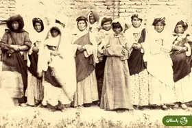 عکس | تونل زمان؛ زنان صوفی در ساوجبلاغ ۱۵۰ سال پیش