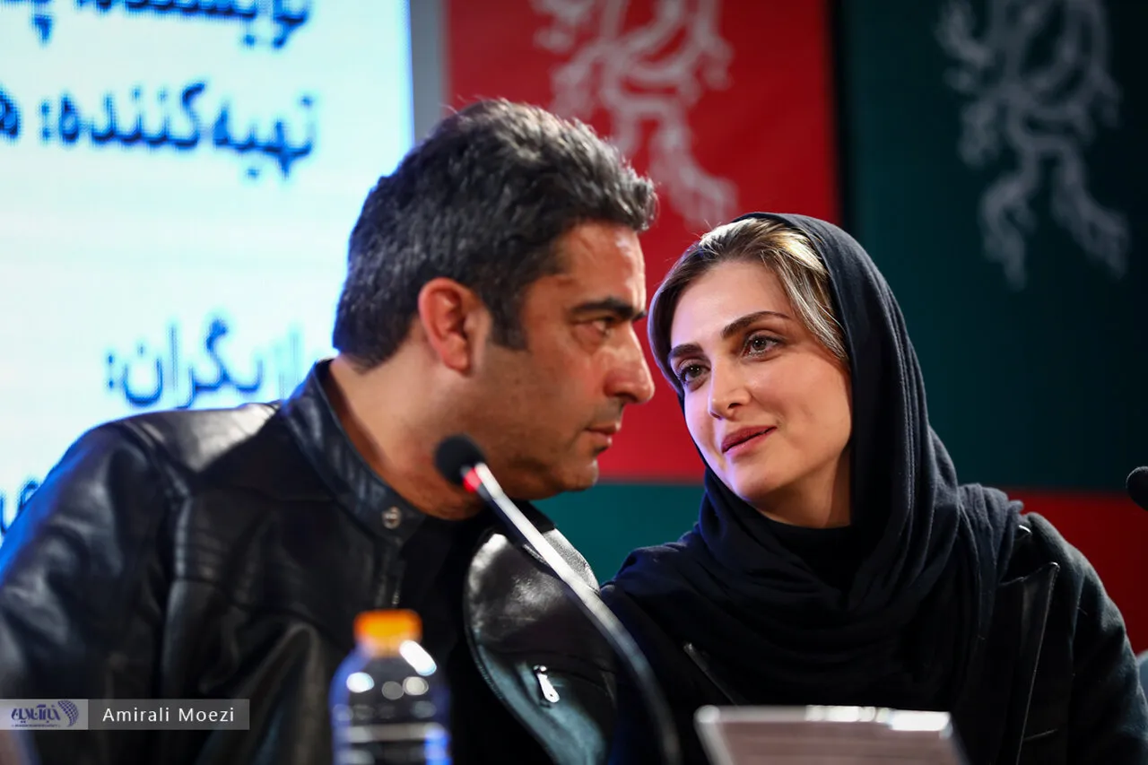 الناز ملک در نشست فیلم «خیابان جمهوری» در جشنواره فیلم فجر