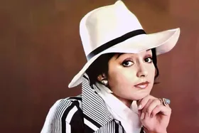 (عکس) تونل زمان؛ «گوگوش و مسعود کیمیایی» در کنار یک جت شخصی؛ سال ۸۰