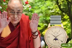 (عکس) دالایی لاما و ساعت رولکس لوکس و نایابش