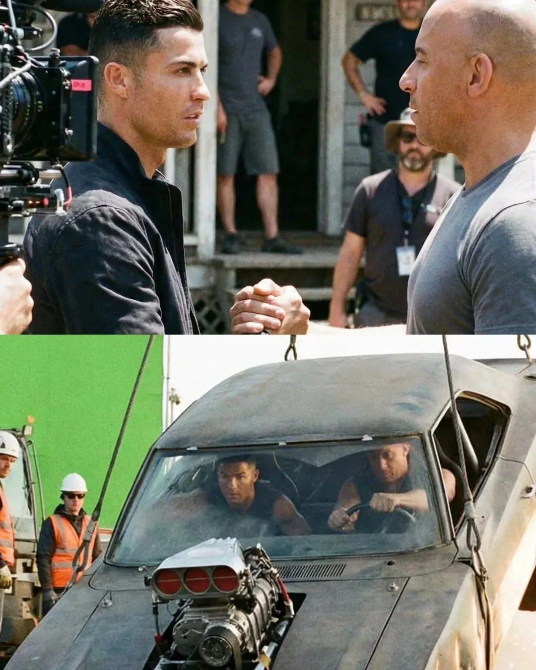 کریستیانو رونالدو بازیگر فیلم «سریع و خشن» شد