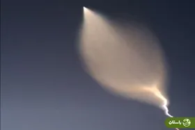 تصاویر شگفت انگیز پرتاب هیولای آسمان به سمت اسرائیل