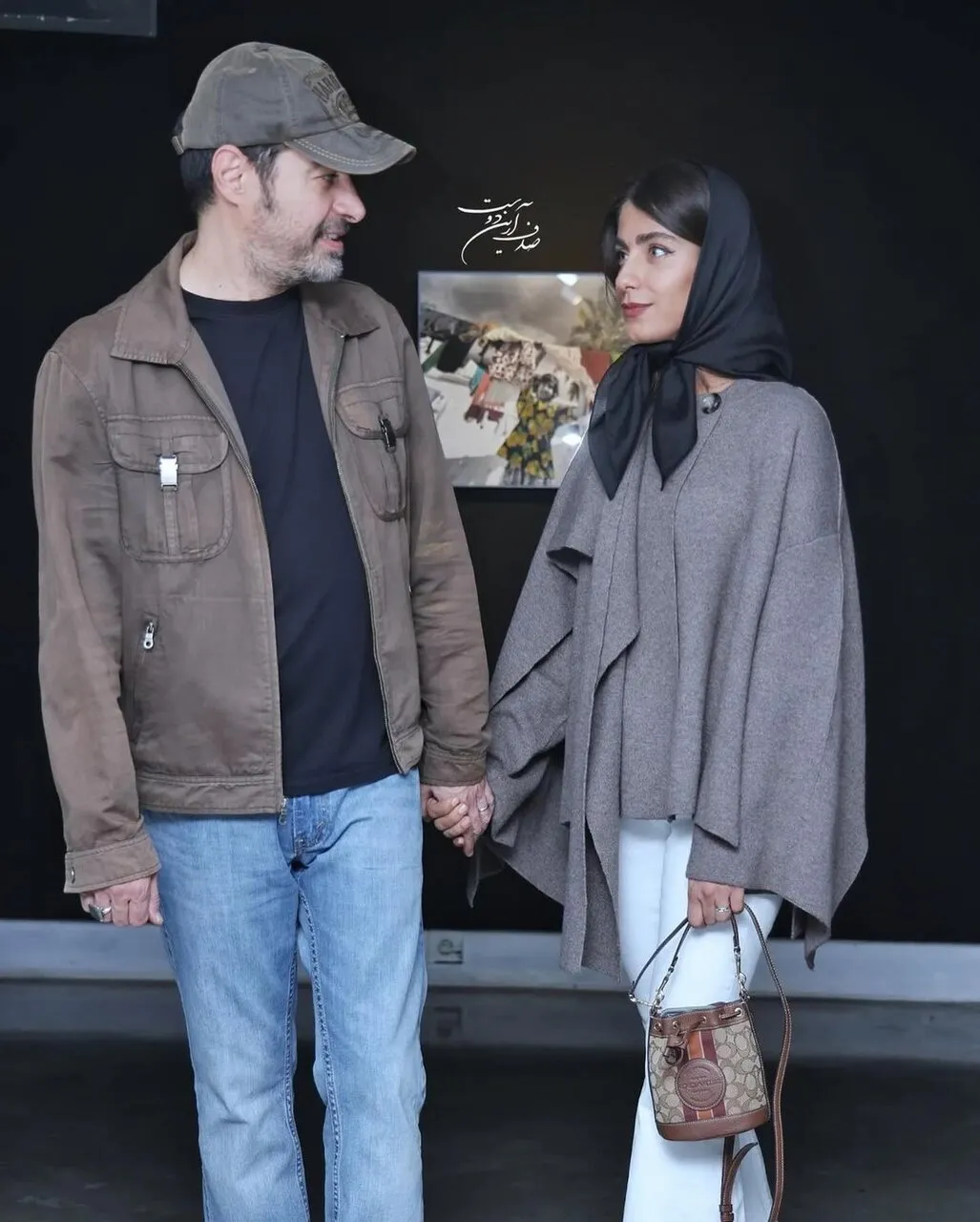 شهاب حسینی و همسرش