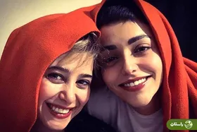 عکس | تونل زمان؛ سوگل خلیق، الناز حبیبی و محمدرضا غفاری در پشت صحنه سریال «دل دار»؛ ۷ سال پیش