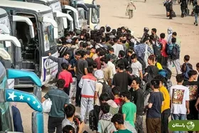 اخراج گسترده اتباع غیرمجاز افغانستانی از اصفهان + ویدئو