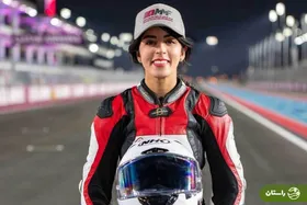 یک سانحه اولین موتورسوار زن ایرانی را از کاپ آسیا حذف کرد | آرزو عابدینی کیست؟