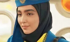 عکس یادگاری سونیا حسینی نیکایِ سریال پایتخت و نفس بازغی