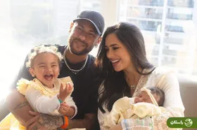 تصاویر | نیمار برای چهارمین بار پدر شد