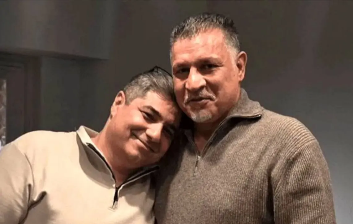 عکسی عجیب از علی دایی و شهرام جزایری