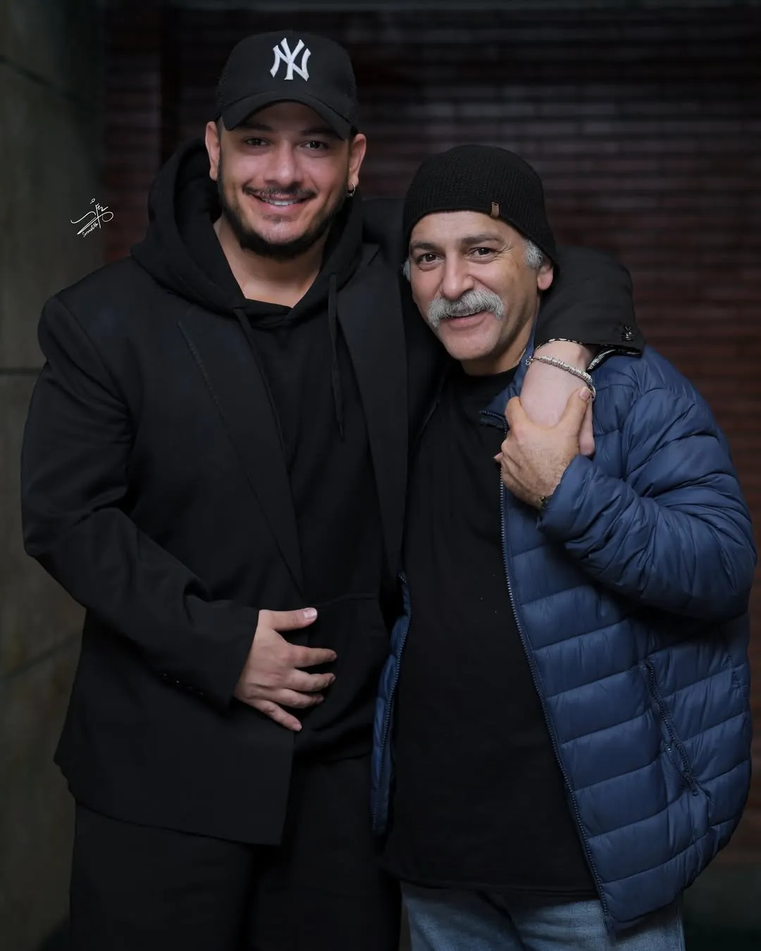 حضور هنرمندان در پشت صحنه نمایش کلکسیونر