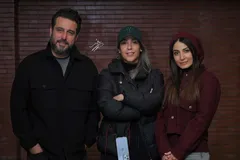 (عکس) استایل زمستانی محسن کیایی و سمیرا حسن‌پور در تئاتر