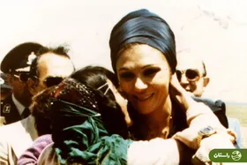 عکس | تونل زمان؛ «فرح» در میان زنان لرستانی؛ سال ۱۳۵۶